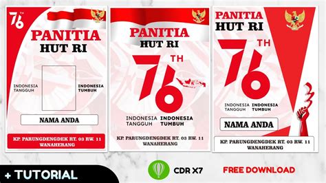 Id Card Panitia 17 Agustus Terkeren