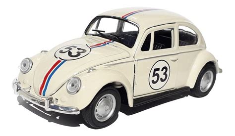 Miniatura Volkswagen Fusca Herbie 53 1967 Welly Esc 1 32 MercadoLivre