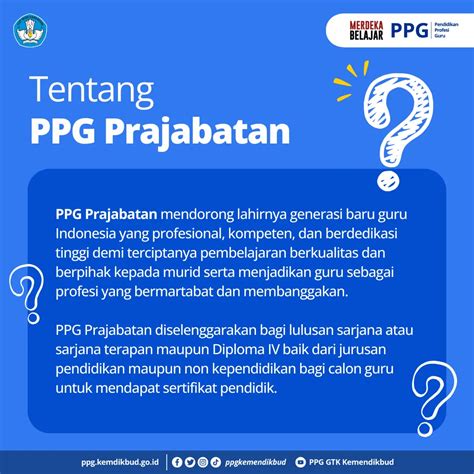 Pembukaan Ppg Prajabatan Yuk Jadi Guru Fakultas Keguruan Dan