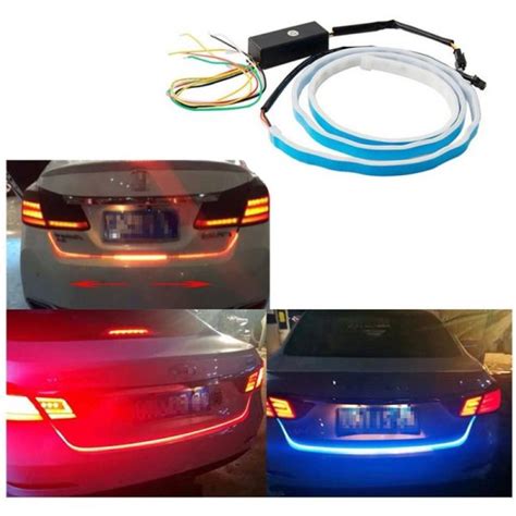 Car Led Strip Trunk Dicky Boot Tail Lights Streamer With Brake And Turn