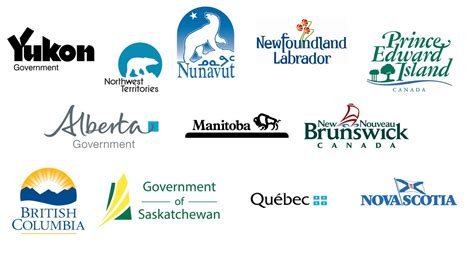 Every provincial and territorial government logo for context : r/ontario