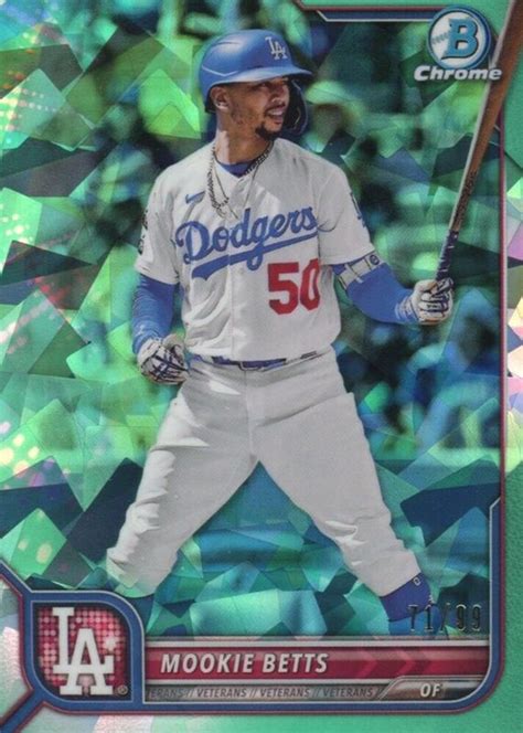 Mookie Betts Bowman Chrome Sapphire Edition Aqua Price