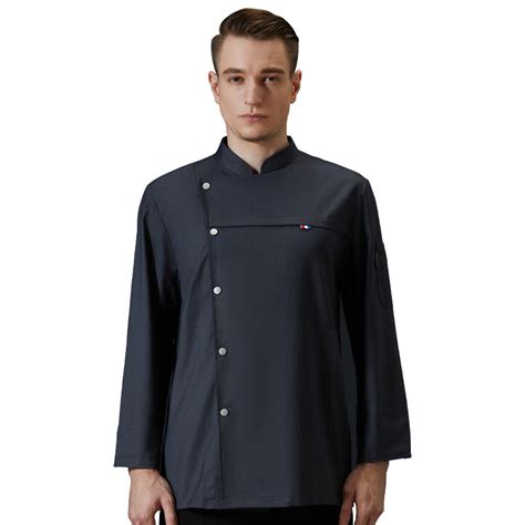 Irder Professional Design Side Opening Kitchen Restaurant Chef Coat