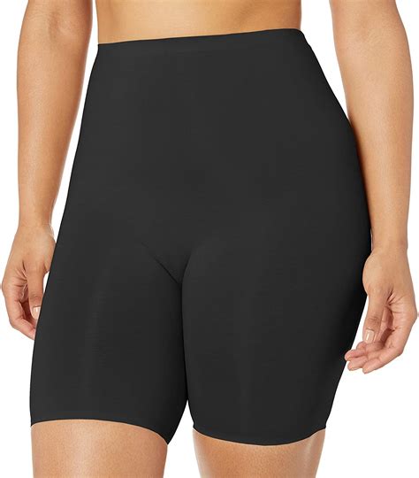 Wacoal Women S Plus Size Beyond Naked Cotton Thigh Shaper Black 2X