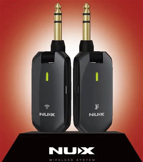 Nux C Rc Ghz Wireless Guitar System User Manual