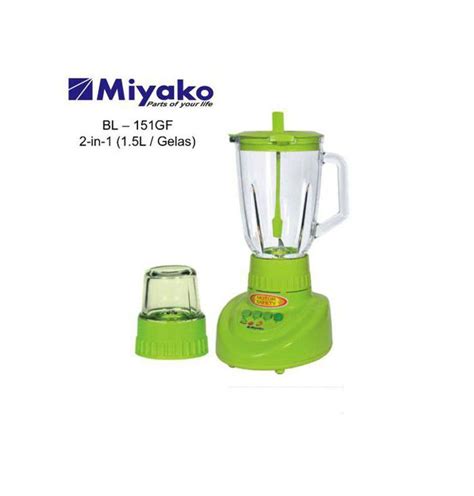 BLENDER MIYAKO 2 IN 1 BL151 GF BL 151 GF BL 151 GF KACA 1 5