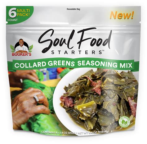 COLLARD GREENS SEASONING MIX – soulfoodstarters.com