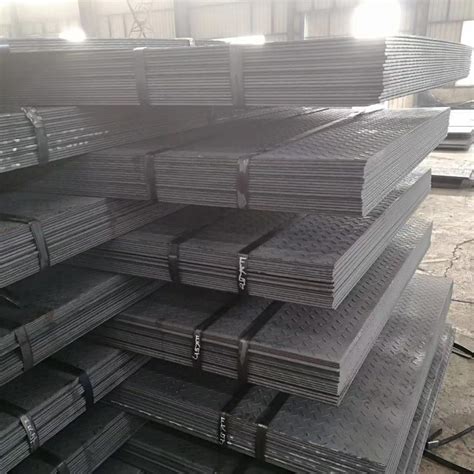 Mm Mm Thickness Ss Q Hot Checkered Steel Plate China Steel Checkered Plate And