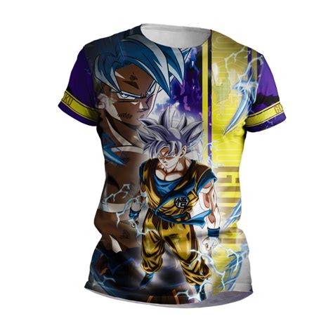 Camisa Dragon Ball Goku Superior Blusa Camiseta Herói Anime