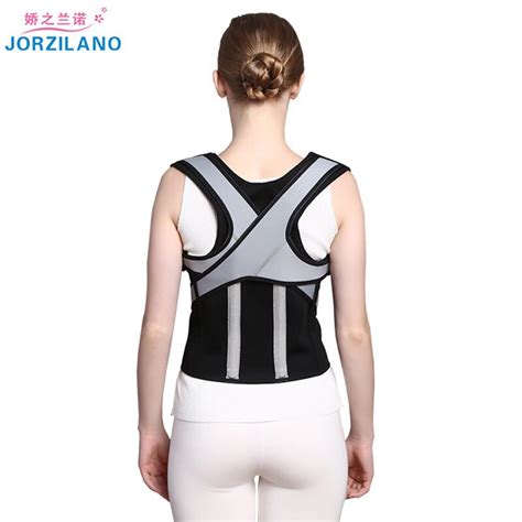 Jorzilano Back Posture Corrector Corset Lumbar Brace Spine Support Belt