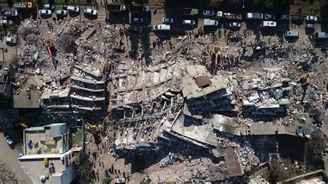 Adıyaman da depremin etkileri havadan görüntülendi Fotoğraf Galerisi