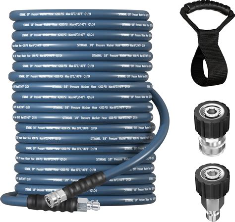 Amazon Hourleey Ft Pressure Washer Hose With Inch Quick