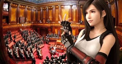 Un video hentai de Final Fantasy se cuela en una reunión del Senado italiano Vandal