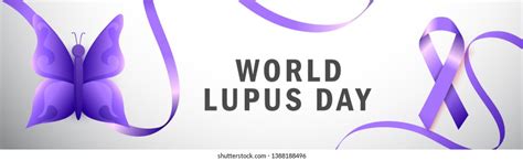 Illustration World Lupus Day Background Stock Vector Royalty Free