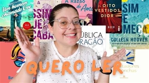 Livros Populares Hypados Que Eu Quero Ler Youtube