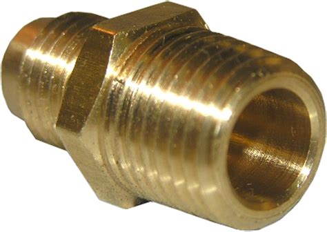 Lasco 17 4859 5 8 Inch Flare By 3 4 Inch Male Pipe Thread Brass Adapter Pipe Fittings