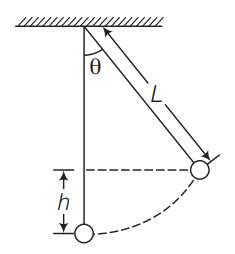 A Simple Pendulum With Bob Of Mass M And Conducting Wire Of Length L