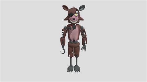 Withered Foxy Fnaf 2 For Gmod Download Free 3d Model By Scorpion4241 [5c34782] Sketchfab