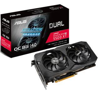Buy ASUS Radeon RX 5500 XT Dual EVO OC 8GB [DUAL-RX5500XT-O8G-EVO] | PC ...