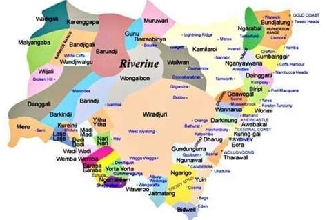 Aboriginal Regions Map