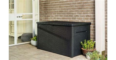 Keter Java 850 L Rattan Kerti Box Grafit Pepita Hu