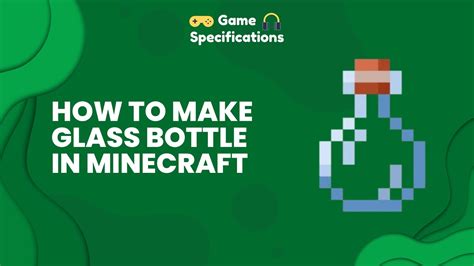 Minecraft Glass Bottle