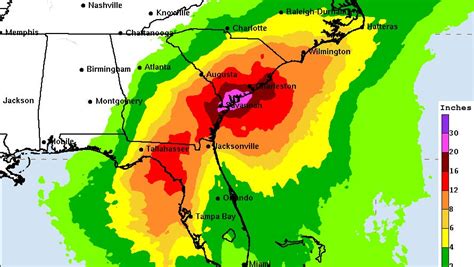 Tropical Storm Debby On Track To Dump Catastrophic Rain On Savannah