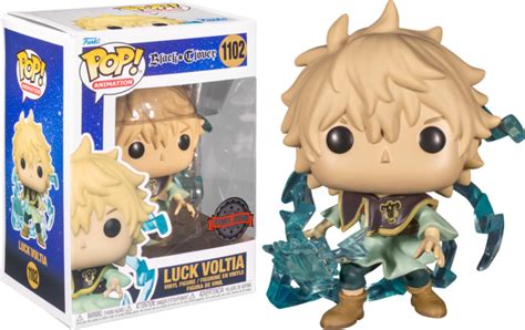 Funko Pop Animation Black Clover Luck Voltia Limited Edition Lj Shop