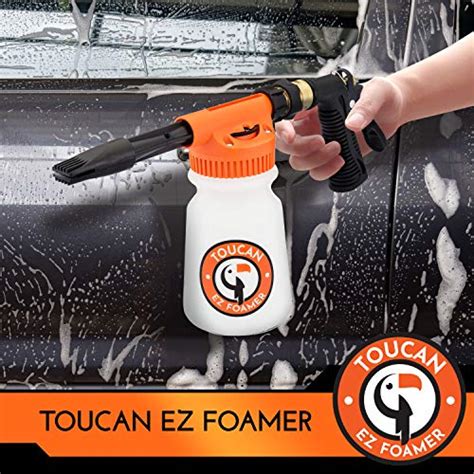 Toucan Auto EZ FOAMER Car Wash Kit Spray Foam Cannon Pressure Washer