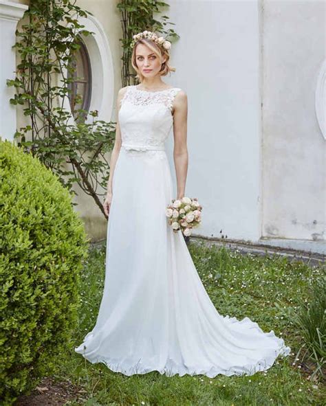 Schlichtes Vintage Brautkleid Von Sposa Toskana Kollektion Mehr