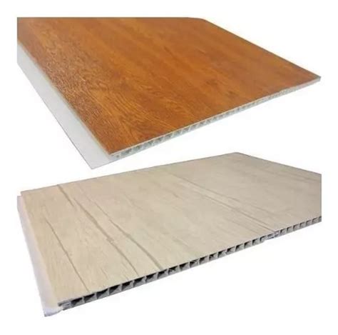 Machimbre Pvc Simil Madera Cedro Fresno Haya 10mm Texturado 980 En