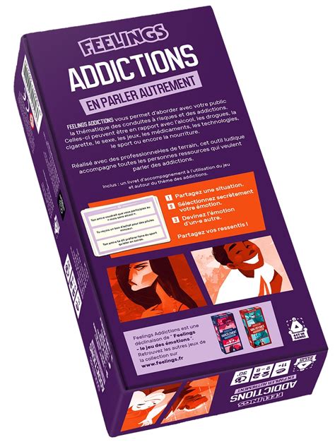 Feelings Addictions Outil Ludopédagogique Acheter sur Espritjeu