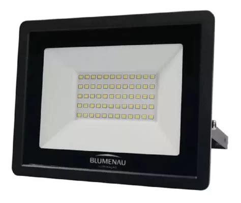 Foco Led De W K Blanco Fr O Carcasa Bivolt Ip Color Negro