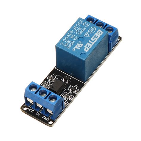 Channel V Low Level Trigger Relay Module Optocoupler Isolation