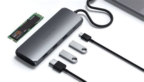 Satechi S New USB C Hub Adds Room For An SSD Drive Acquire