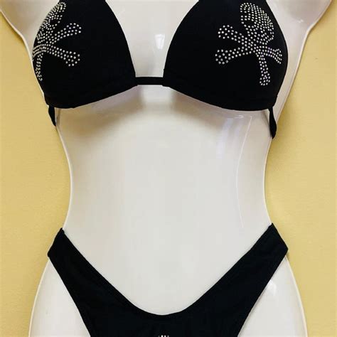 Skull Bikini Etsy