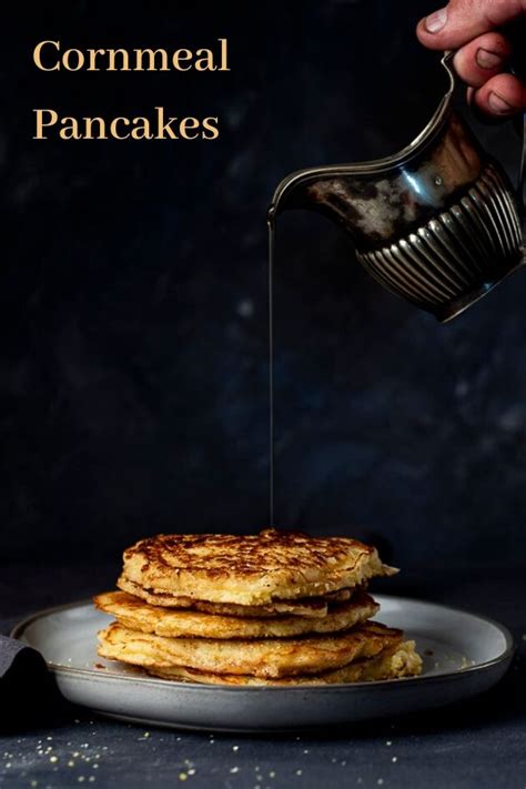 How To Make Cornmeal Pancakes Johnny Cakes Recipe Homemade