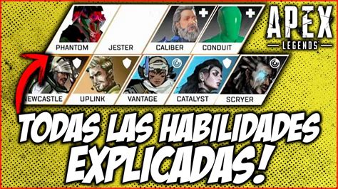 Todas Las Habilidades Explicadas De Las Leyendas Filtradas Apex