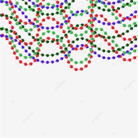 Mardi Gras Beads Vector Hd Images Mardi Gras Beads Background Modern