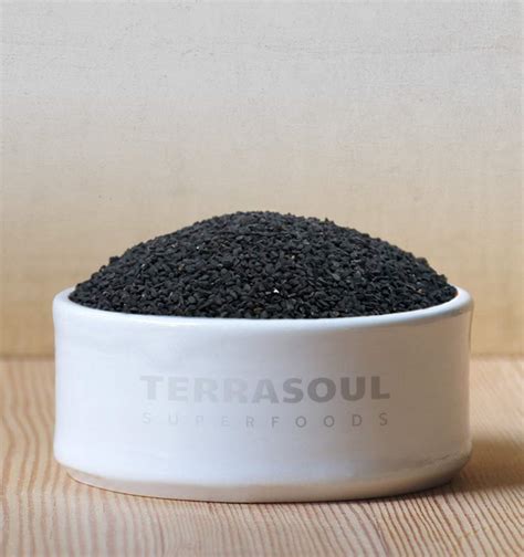 Terrasoul Superfoods Semillas orgánicas de comino negro Nigella Sativa