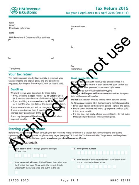 Sa100 Form 2024 Tami Phylys