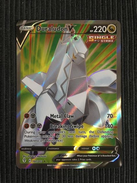 Pokemon Duraludon V Fullart Evolving Skies EN Kaufen Auf Ricardo