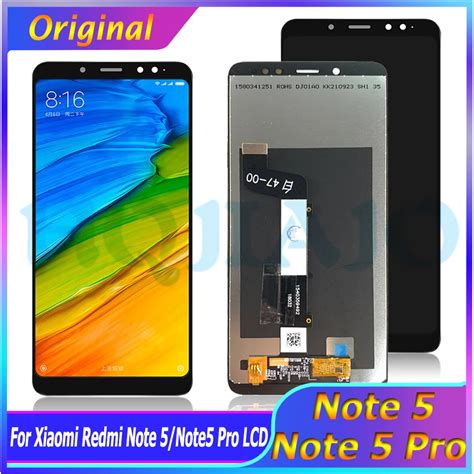 5 99 Original Lcd Screen For Xiaomi Redmi Note 5 Pro Lcd Display Touch