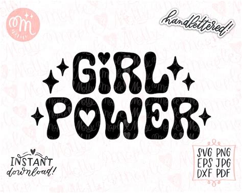 Girl Power Svg Empowered Svg Feminism Svg Strong Woman Svg Etsy