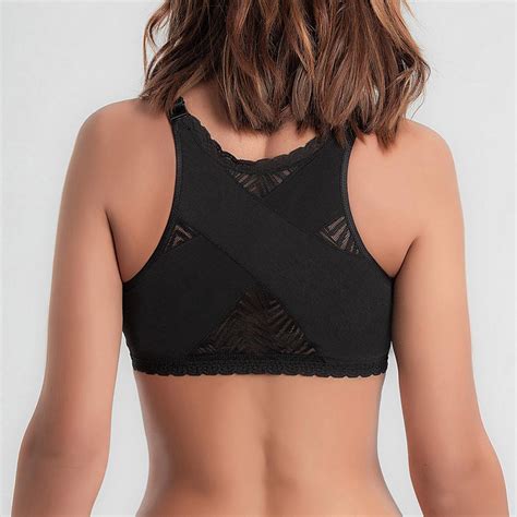 Soutien Gorge Maintien Sans Armature Playtex Ideal Posture Noir Playtex