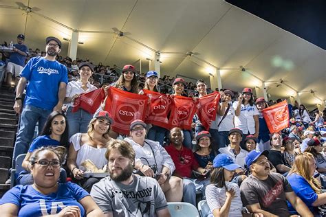 Matadors Take the Field for CSUN Night at Dodger Stadium | CSUN Today