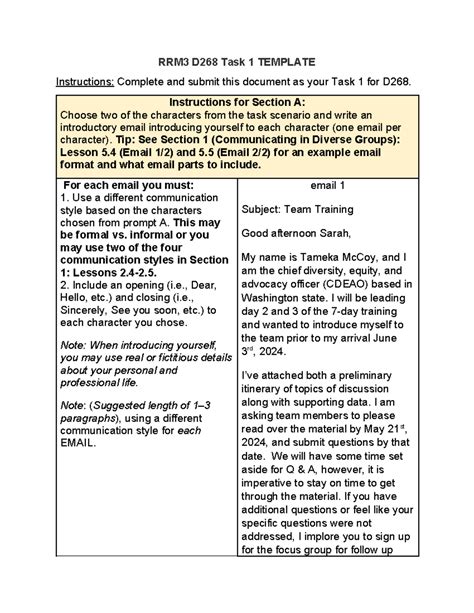 D268 Task 1 Pass No Edits RRM3 D268 Task 1 TEMPLATE Instructions