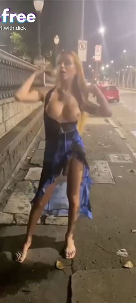 Name Of This Exhibitionist Trans Video Below Shemale Porn