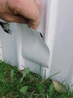 White Vinyl Skirting Repair Kit - Mobile Home Repair