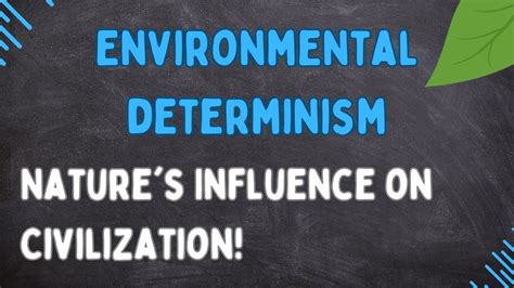 Environmental Determinism Explained In 3 Minutes Youtube